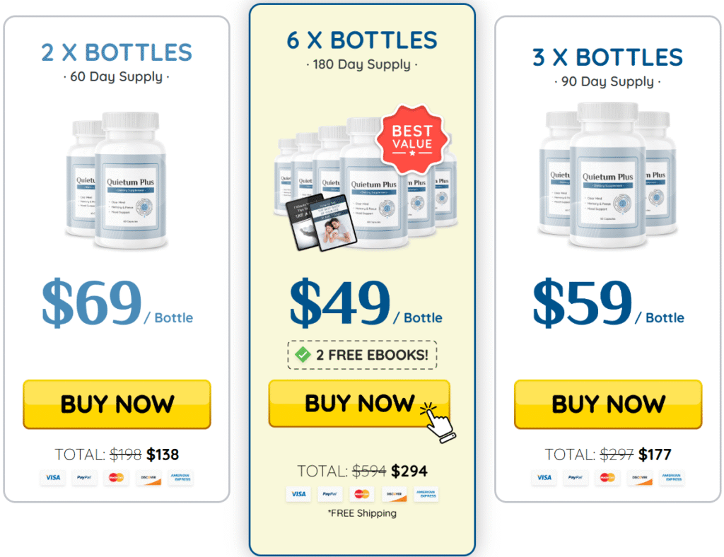 quietum plus pricing